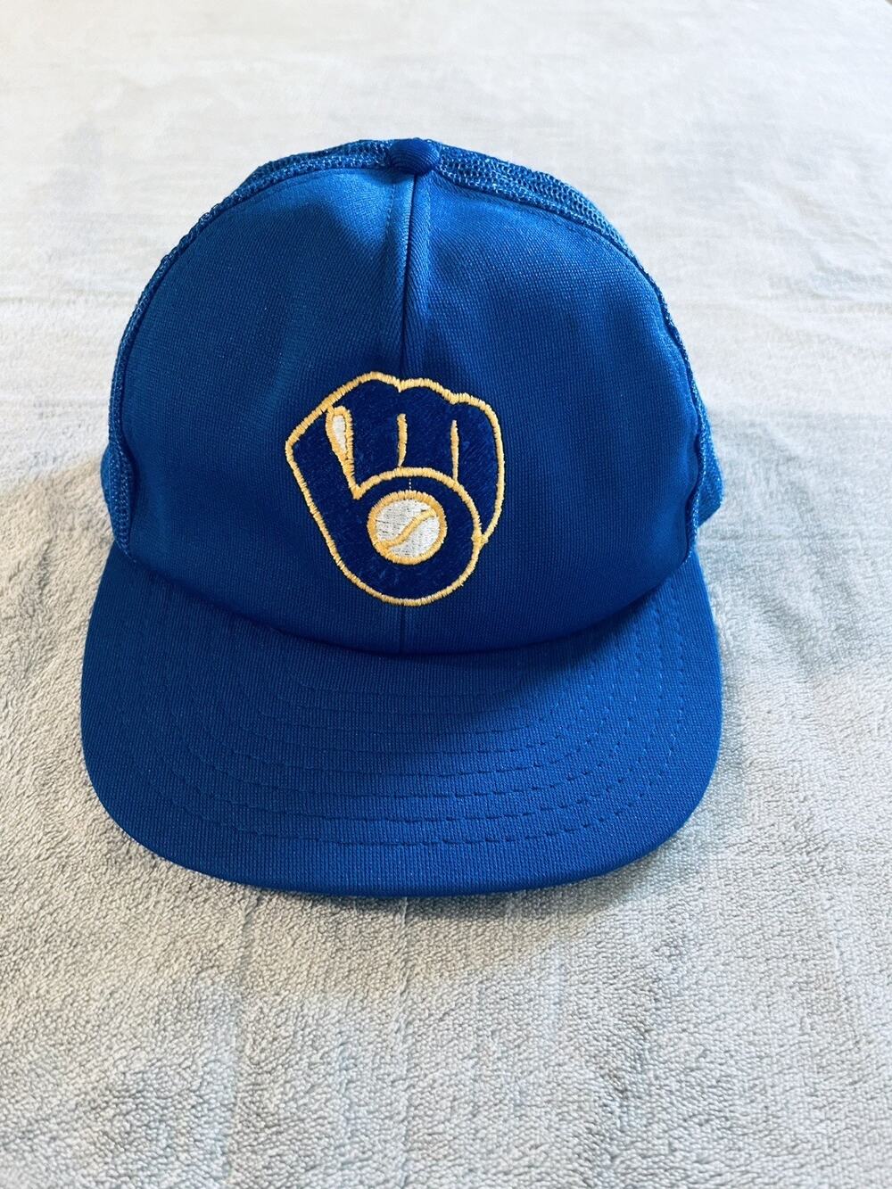 Vintage Twin Enterprises Milwaukee Brewers Snapback Hat 90s